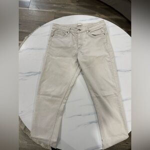 H&M Women's Light Beige Skinny Jeans